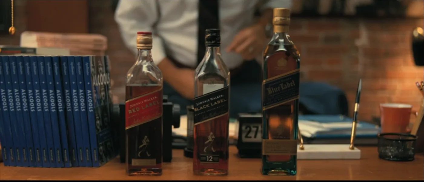 سه بطری Johnny Walker
