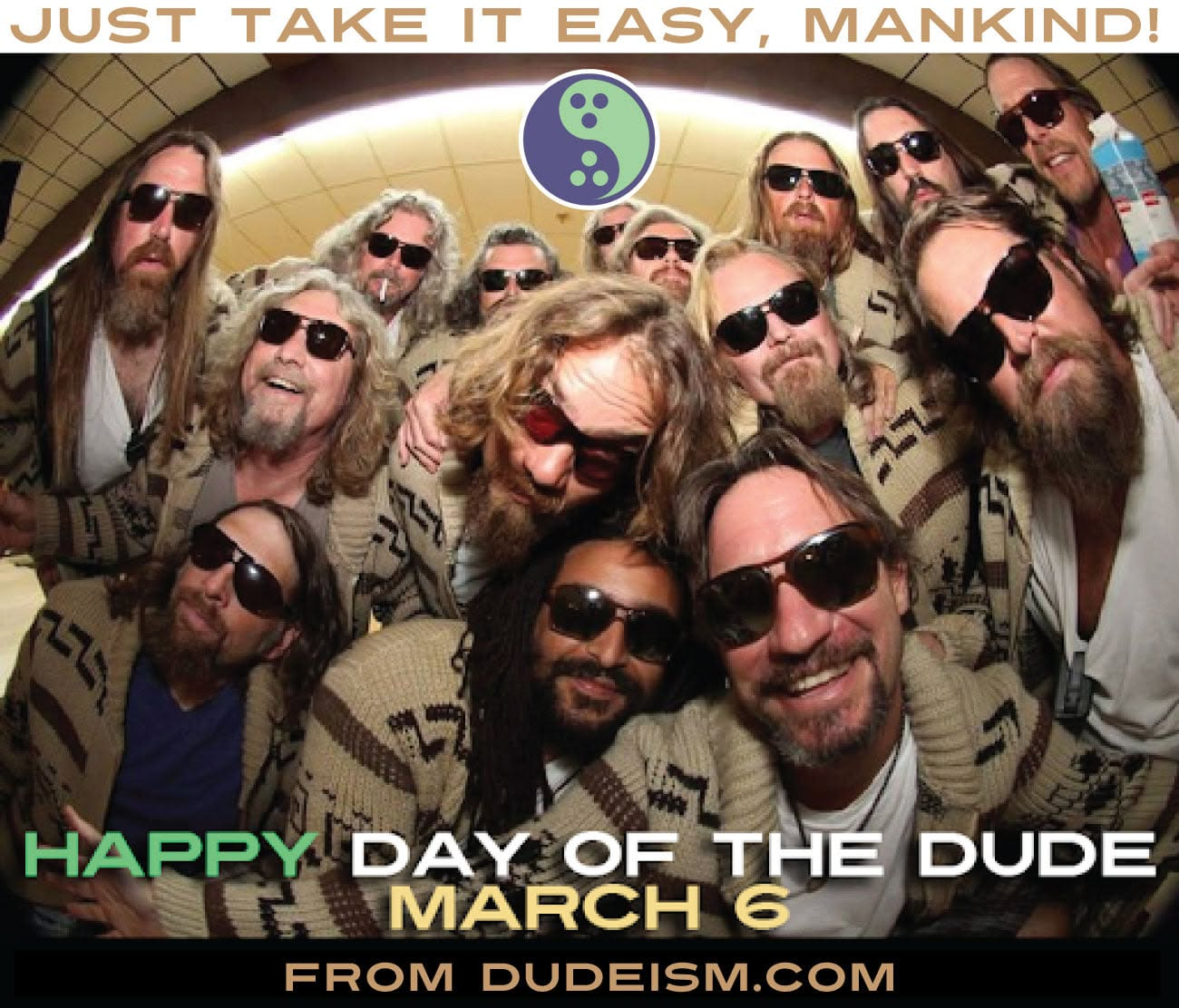 پوستر روز The Dude با گردهمایی طرفداران The Big Lebowski