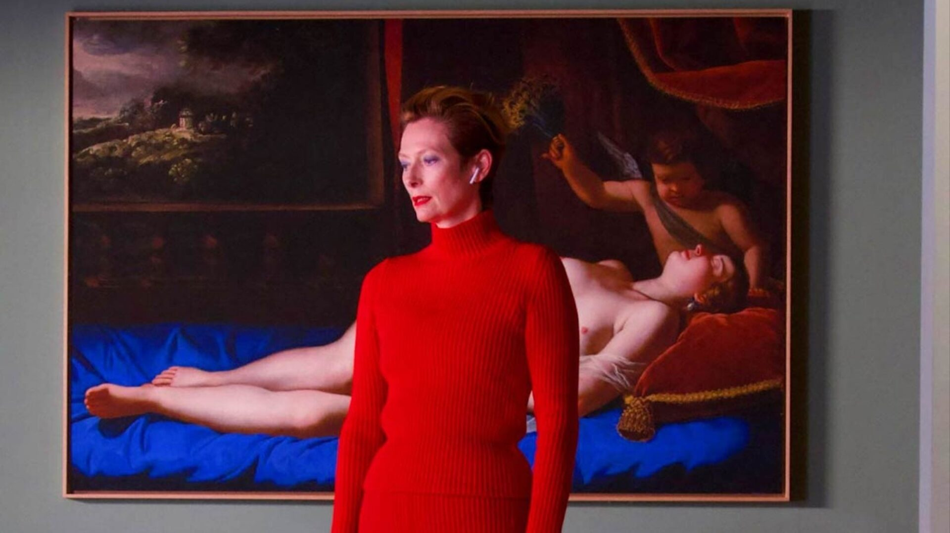 Tilda Swinton در The Human Voice